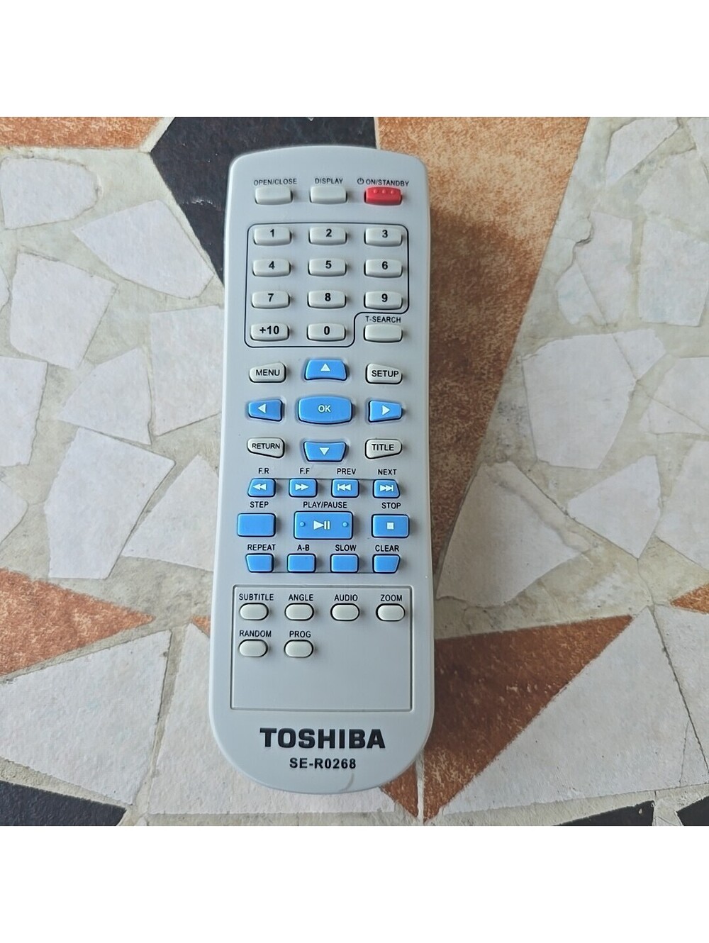 Toshiba DVD Remote Control SE-R0268